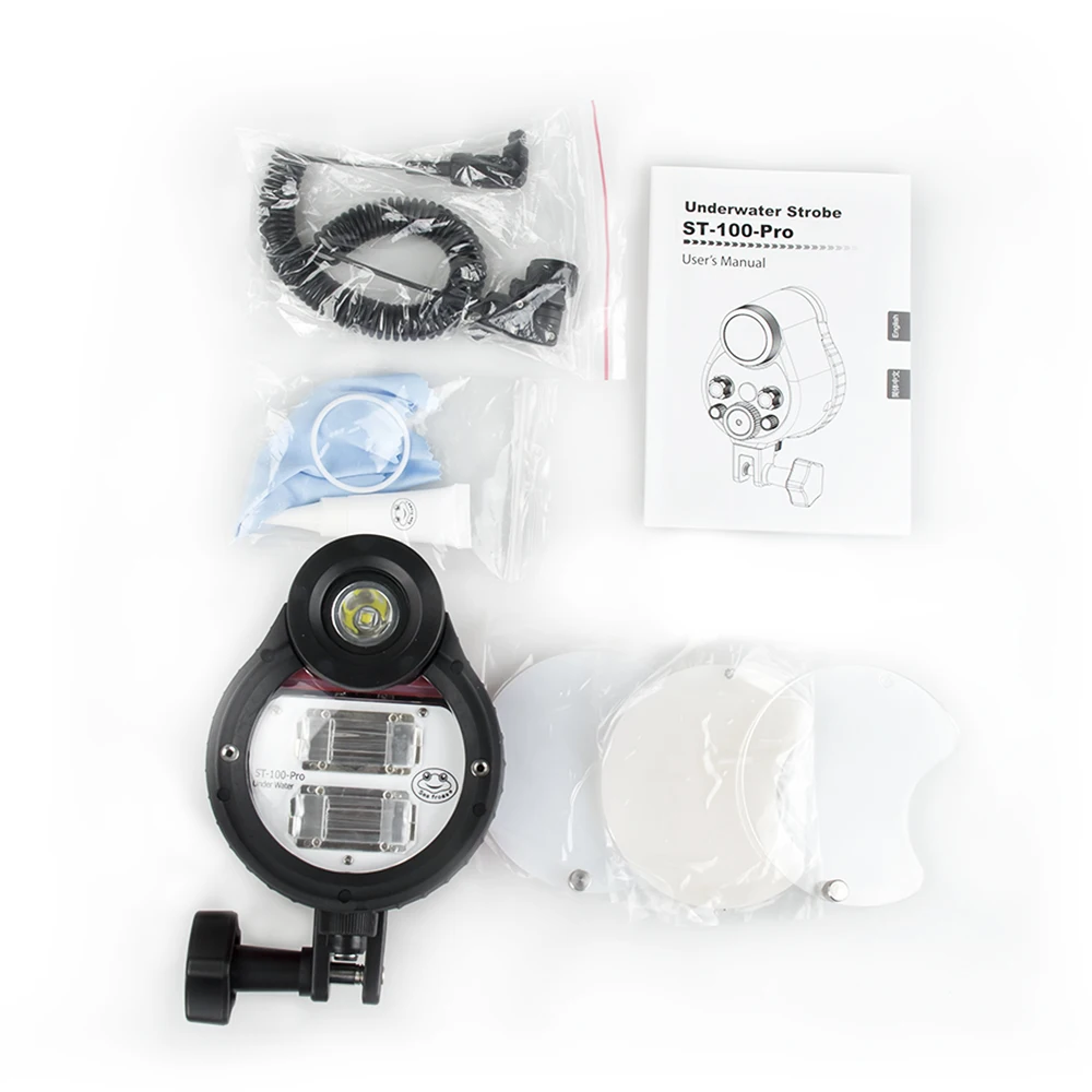 Водонепроницаемый стробоскоп SeaFrogs ST 100 Pro для A6500 A6000 A7 II RX100 I/II/ III/IV/V корпуса