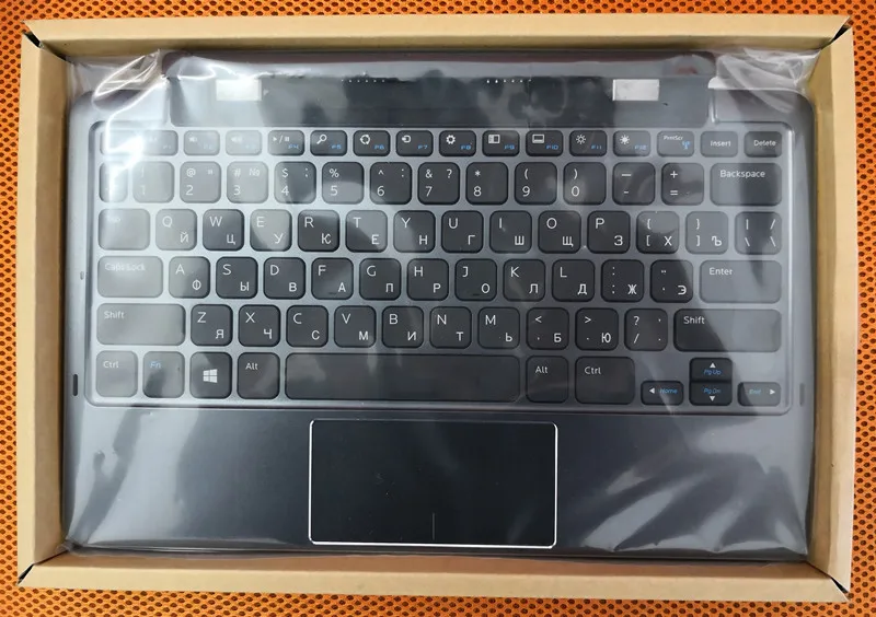 Русская Оригинальная клавиатура для Dell Venue 11 Pro 5130 7130 7140 док 10 8 дюймового планшета