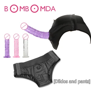 Страпон-пенис для лесбиянок, Стимулятор точки G, секс-игрушки для взрослых, трусики, ремень для дилдо, женские игрушки для интима, эротические игрушки