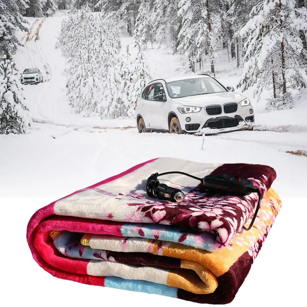 24 В Автомобильное электрическое нагревательное одеяло с прикуривателем зимнее