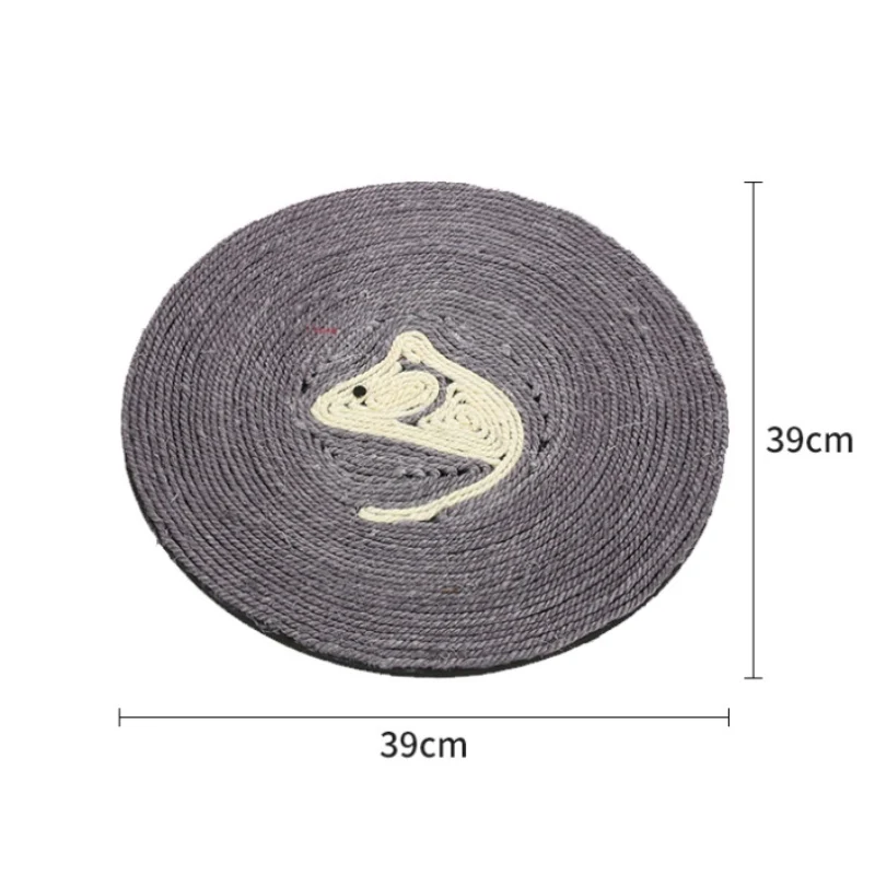 Милый мультяшный коврик для кошек нескользящий домашних питомцев аксессуары