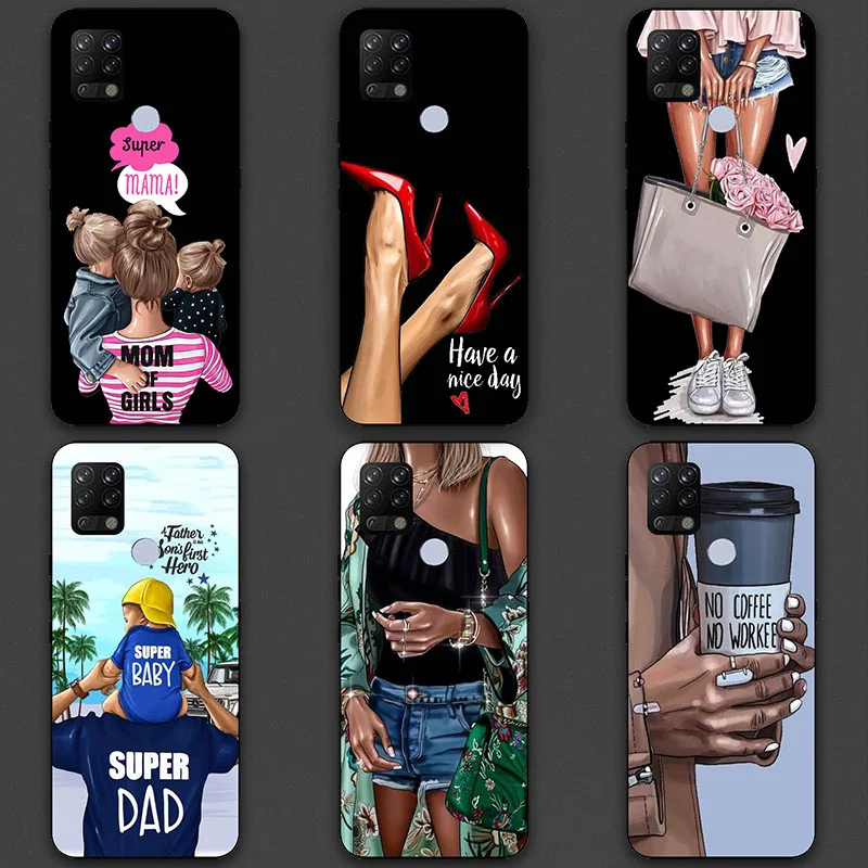 Чехол для телефона Tecno Pova Pova2 2 силиконовый мягкий ТПУ модный защитный чехол С