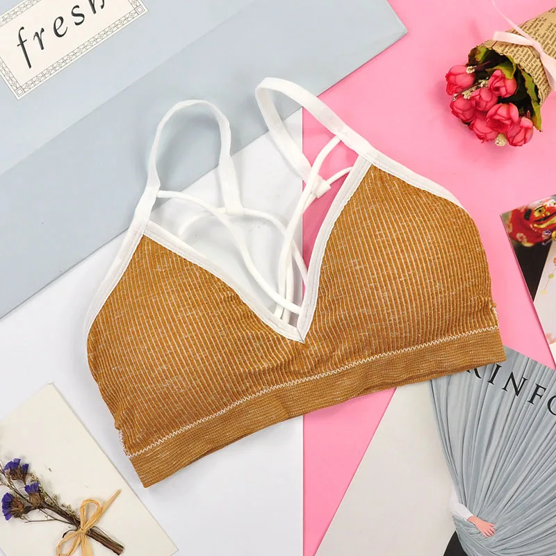 Women Padded Bra Shockproof Bralette Breathable Athletic Fitness Running Vest Skin-friendly Tops Gym Shirt | Женская одежда