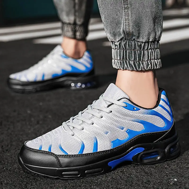 

Four Seasons Man Sport Shoes Air Running Shoes Single Men Sports Shoes Most Popular Style Lights Sneakers Thick Bottomed Tennis