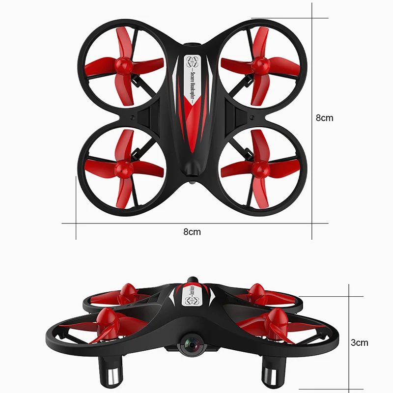 Мини Квадрокоптер Дрон WIFI HD 720P передатчик дистанционное управление самолет