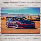 Крутая классическая спортивная Автомобильная фотография silvia s14 на заказ, украшение для дома, гостиной, спальни KN038