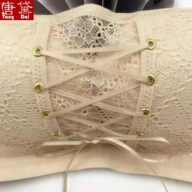 Нижнее белье tangdai сексуальное кружевное для маленькой груди без бретелек