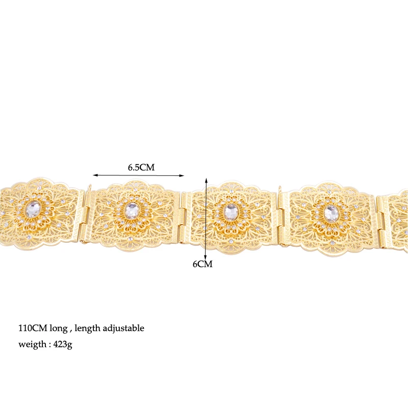 С перфорацией в виде цветов с круглым вырезом ремни свадебного платья Роскошные