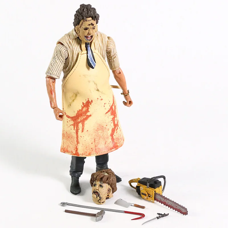 NECA Техасская бензопила резня ПВХ экшн-фигурка Коллекционная модель игрушка 7 &quot18