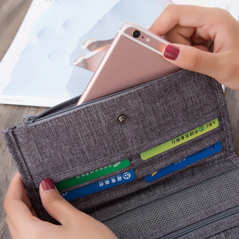 Дорожный Органайзер кошельки для женщин и мужчин переносные обложки паспорта