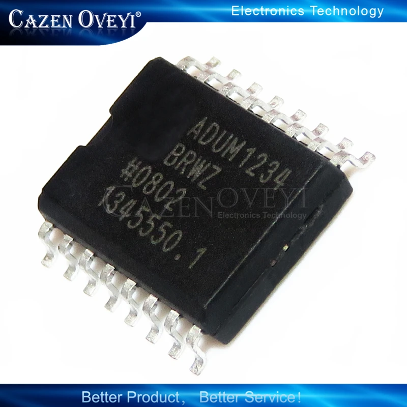 

2 шт ADUM1234BRWZ ADUM1234 ADUM1234BRW лапками углублением SOP-16 в наличии