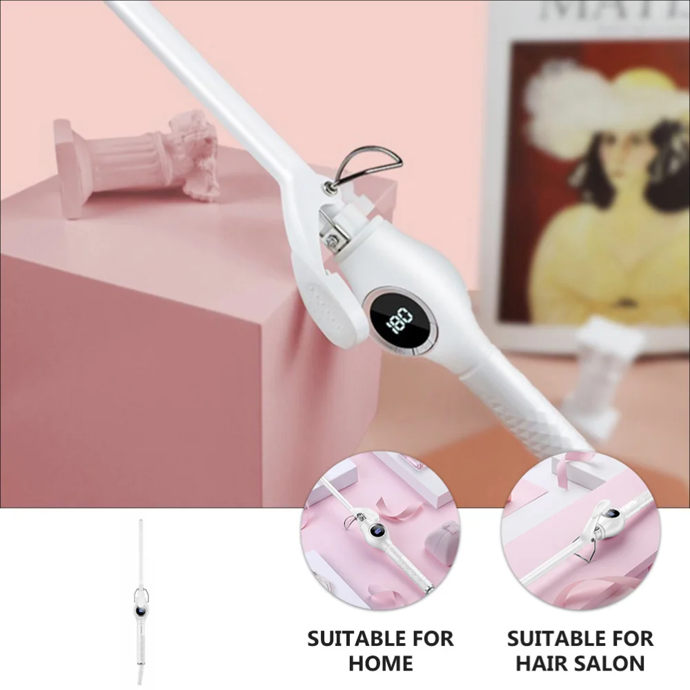 

1pc Hair Curling Iron Electric Curler DIY Hairstyle Curler Hair Waver (Plug)