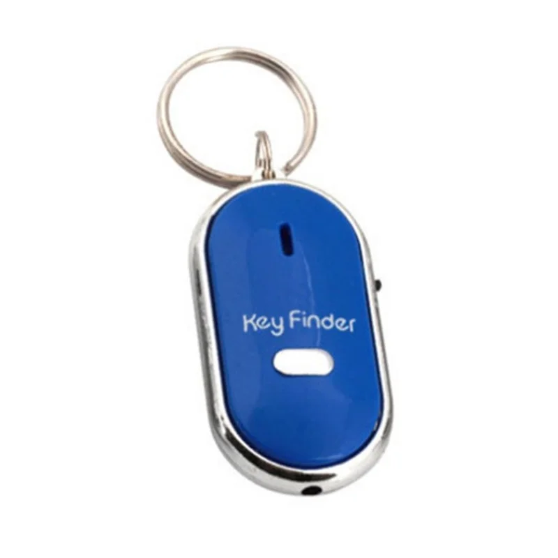 

Smart Key Finder Anti-lost Whistle Sensors Keychain Tracker LED With Whistle Claps Locator