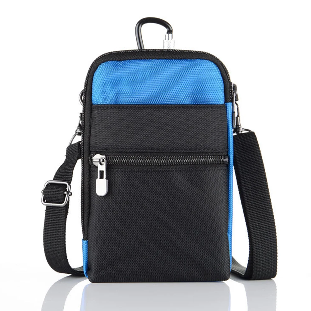 

Women Men Casual Passport Credit Card Pouch Hanging Phone Storage Money Sports Bag Nylon Waterproof Multifunction Shoulder