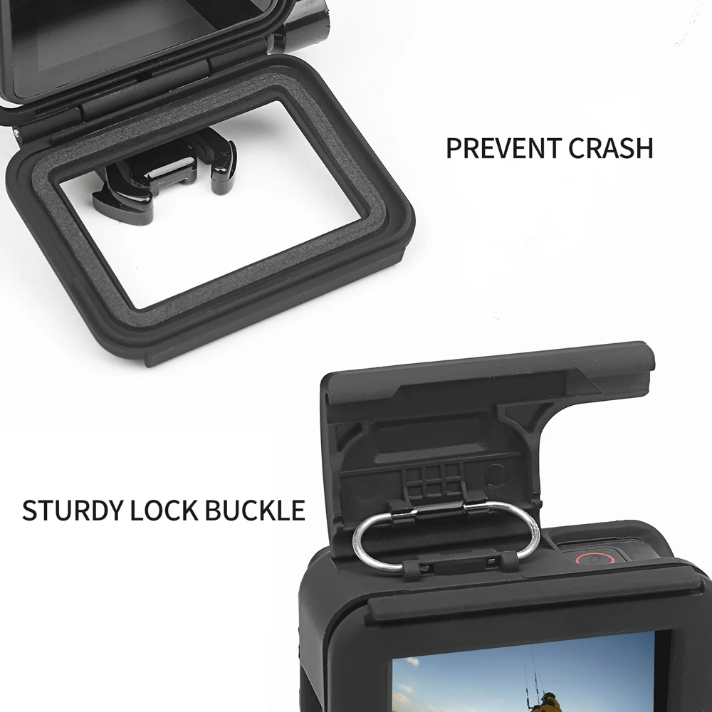 SHOOT Side Open Protective Border frame Case for GoPro HERO 7 6 5 Black Sports Cam For Go Pro Hero Action Camera Accessory | Электроника