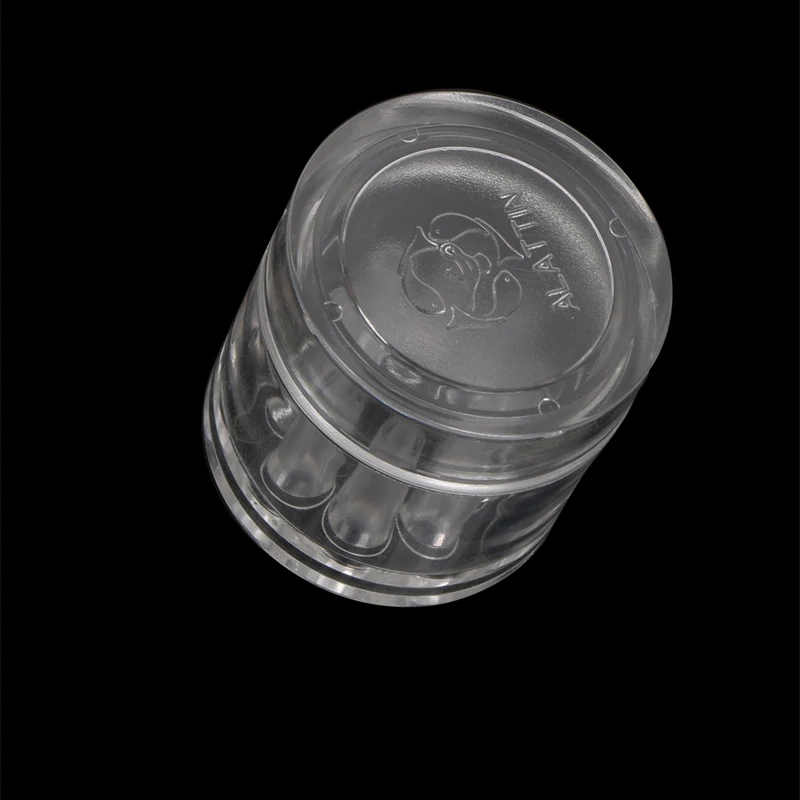 

8 Holes Plastic Aquarium Tank Catcher Trap Tube Trapper for Planaria Worm Leech