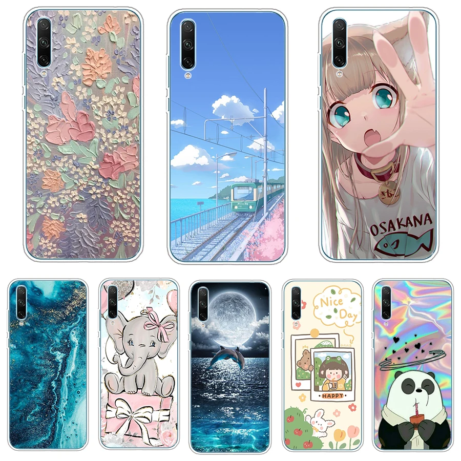 Чехол для HONOR 30i, мягкий силиконовый чехол из ТПУ для Huawei Honor 30i LRA-LX1, чехол для телефона HONOR 30i 30 i, бампер 6,3 дюйма