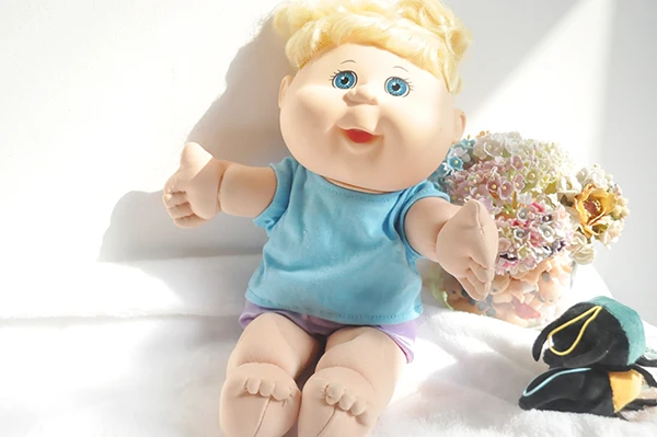 Винтаж ретро-кукла милое капустный пластырь детский Reborn Baby Doll для девочек