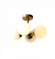 restaurant chandelier modern minimalist bedroom study nordic living room industrial wind lamp