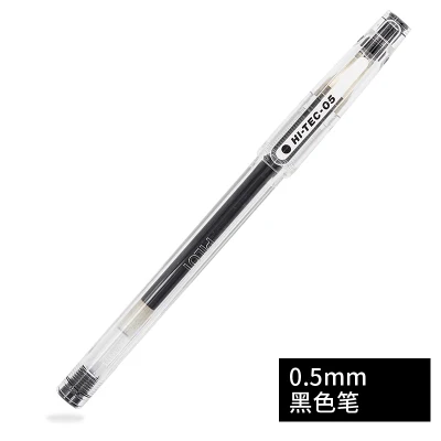 20C5 black 1 шт. пилот HI-TEC-C гелевая ручка BLLH-20C3 BLLH-20C4 BLLH-20C5 0,3 мм 0,4 мм 0,5 мм 0,25 мм финансовых ручка Япония письменные принадлежности - Цвет: 20C5 black