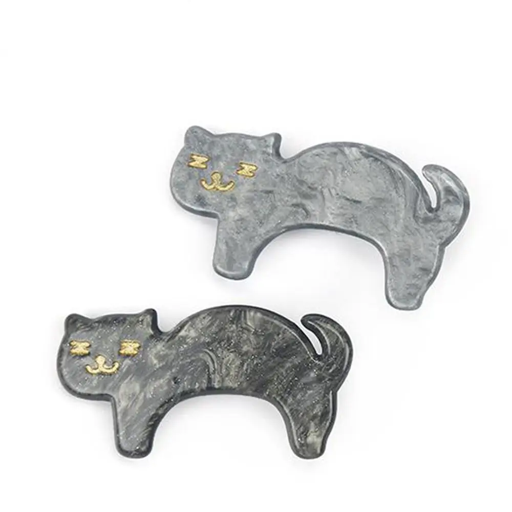 Женские животных однотонные аксессуары для волос Цвет мультфильм шпильки с