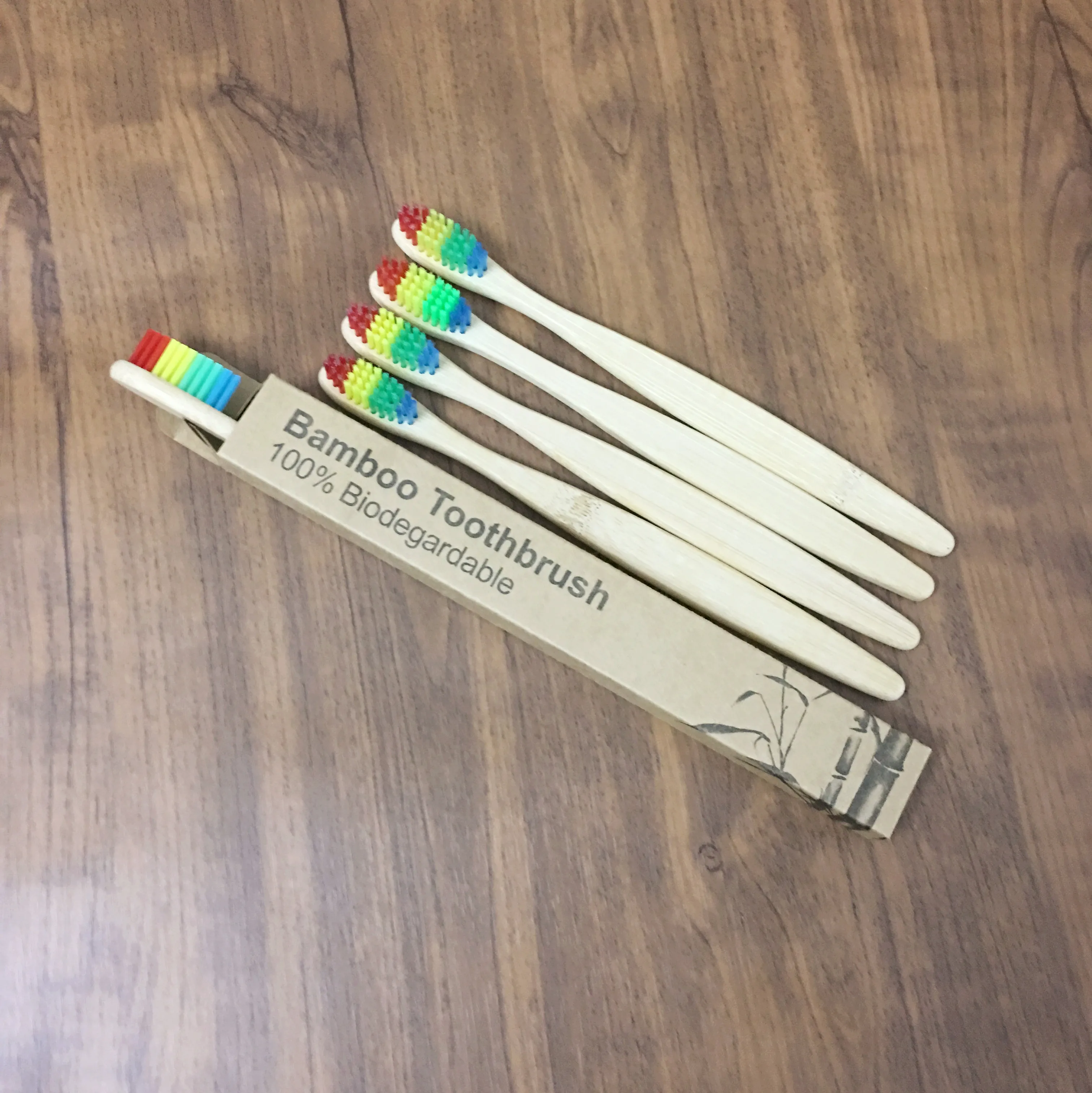 100 шт./упаковка Деревянные Зубные щётки | Красота и здоровье