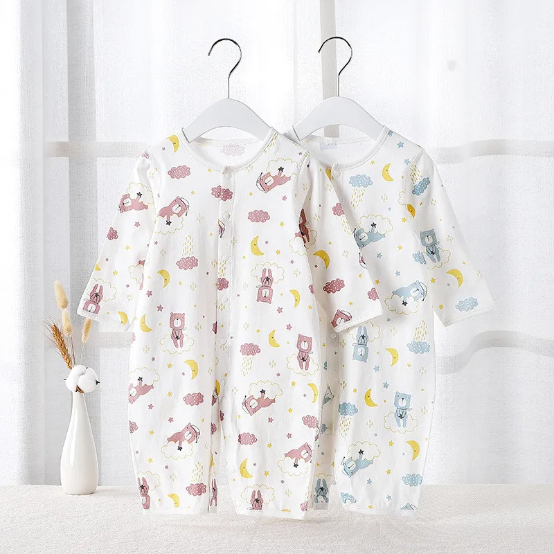 

Newborn Rompers baby clothing cotton baby jumpsuit 0-2 years old baby pajamas Four seasons Infant Jumpsuits Boys Girls clothes