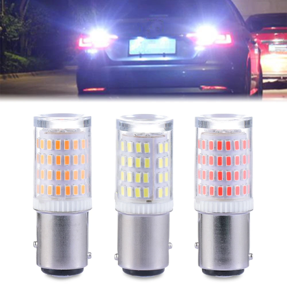 1 шт. 12 В постоянного тока 3014 80SMD 1156 BA15S P21W светодиодный автомобильный стоп
