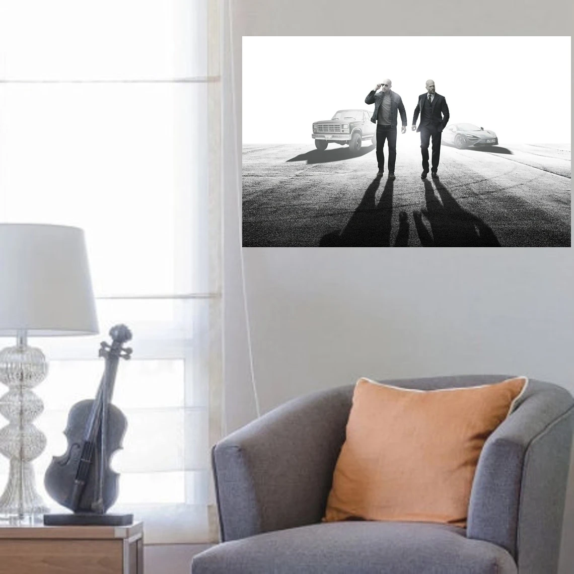 Быстрые и веселые подарки Хубби Шоу постер фильма печать на холсте украшение