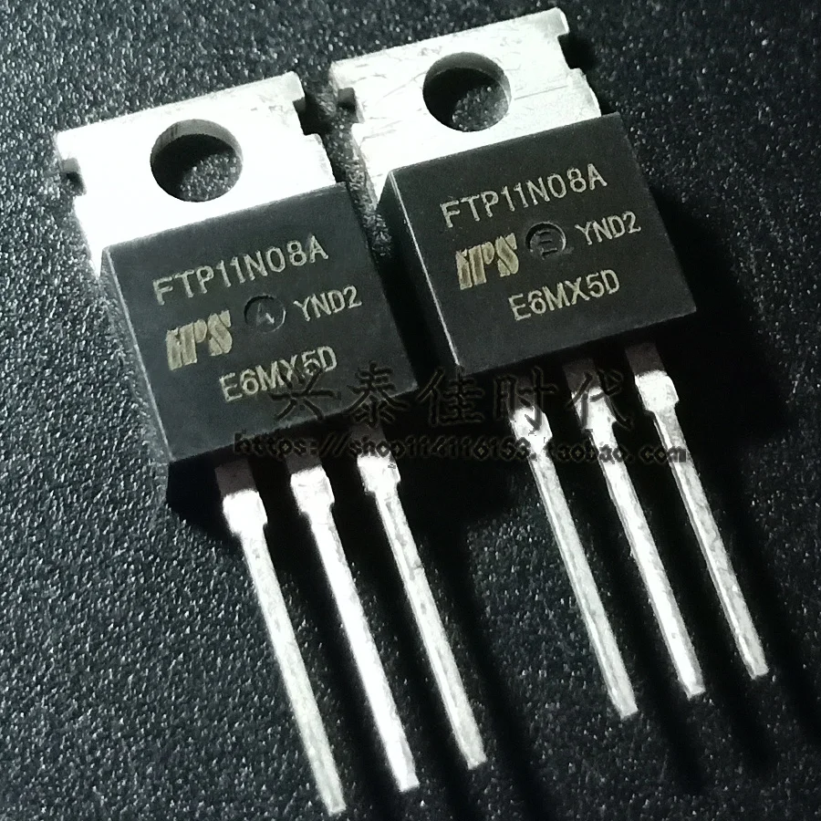 Оригинальный Новый 5 шт./FTP11N08A 100A/75V TO-220 | Электронные компоненты и принадлежности