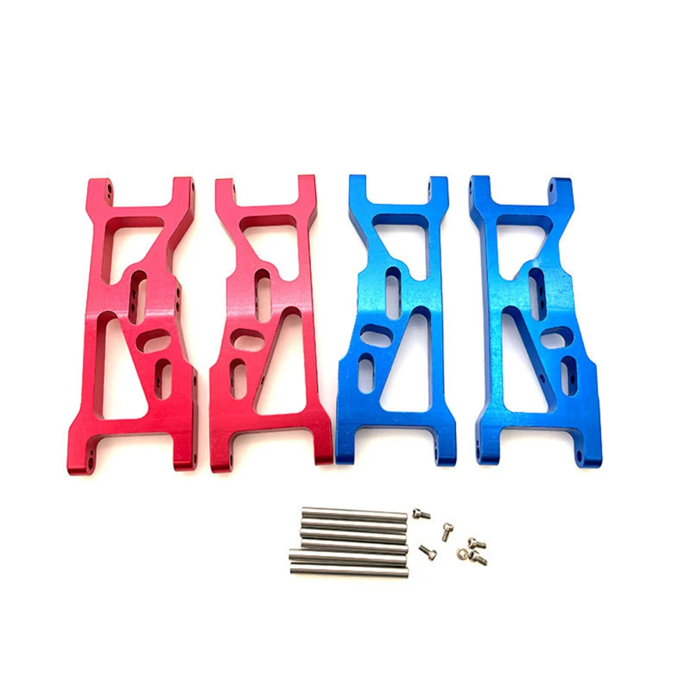 

RC Car Metal Front Swing Arms Blue Red Front Suspension Arms Upgrade Parts for 1/10 Losi 22S 2WD SCT Brushed Rear Drive Truck
