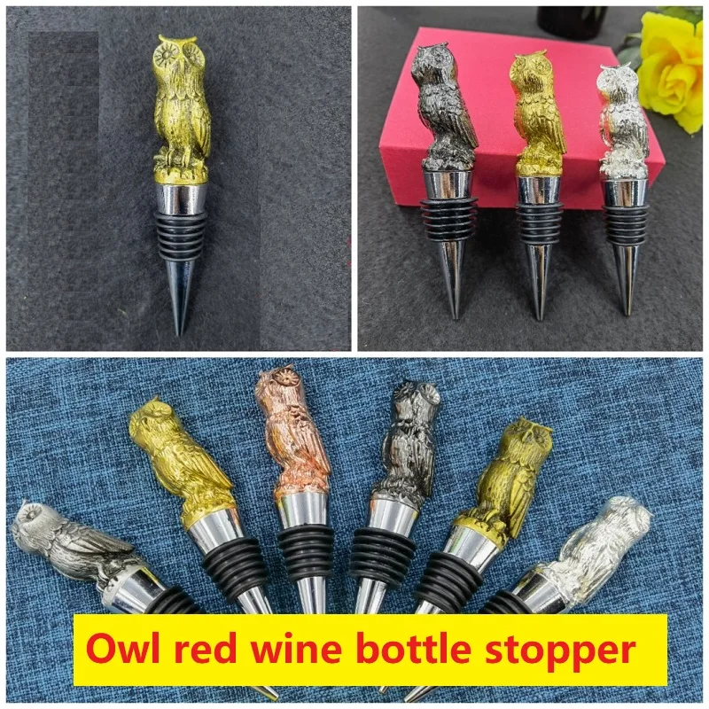 Wine Stopper 3D Owl Cap Plug Vacuum Sealed Champagne Bottle 