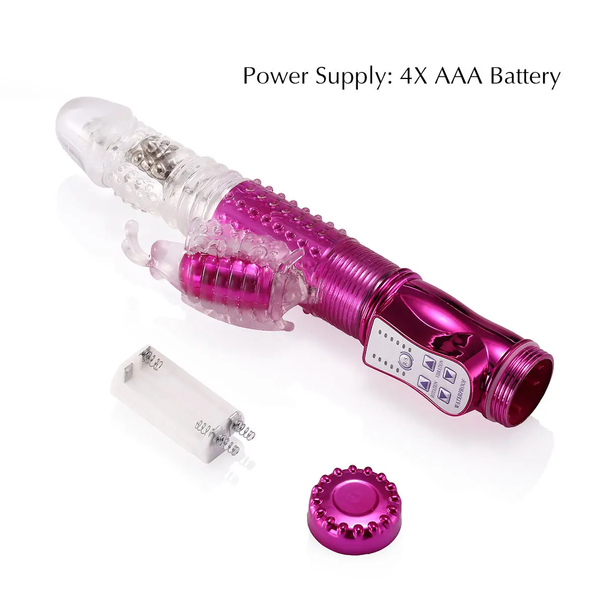 Двойной USB палочка-вибратор-бабочка телескопический вращающийся шарик стержней