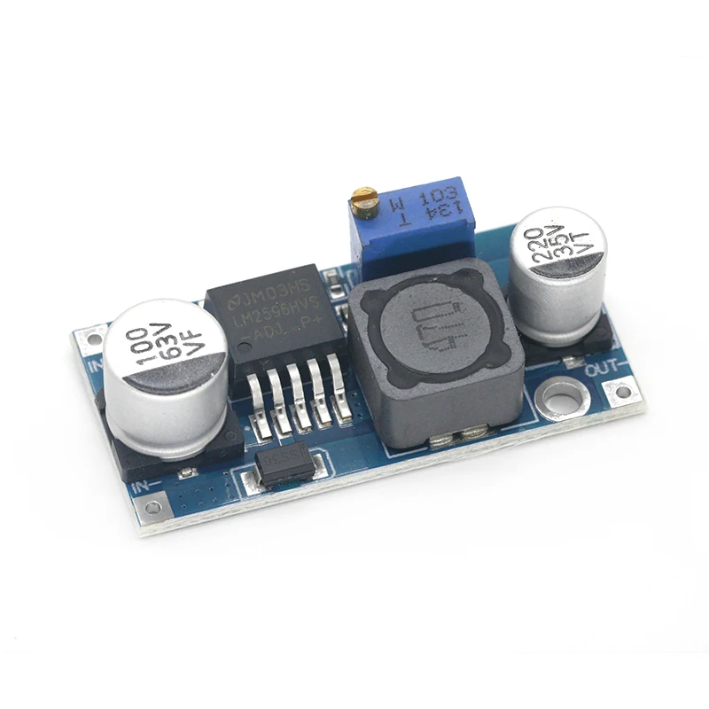 LM2596HVS LM2596 HV LM2596HV DC Регулируемый Модуль ldo понижающего преобразователя Мощность 4 5