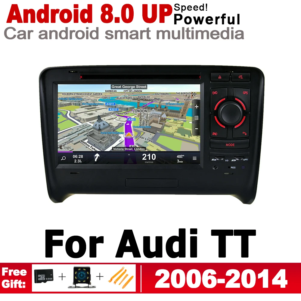 Автомобильный DVD GPS для Audi TT 8J 2006 2007 2008 2009 2010 2011 2012 2013 2014 MMI навигация мультимедийный