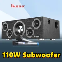 110W Bluetooth Speaker Home Theater Echo Wall Amplifier Sound Blaster DSP Sound Processing PC TV Soundbar Subwoofer Music Center