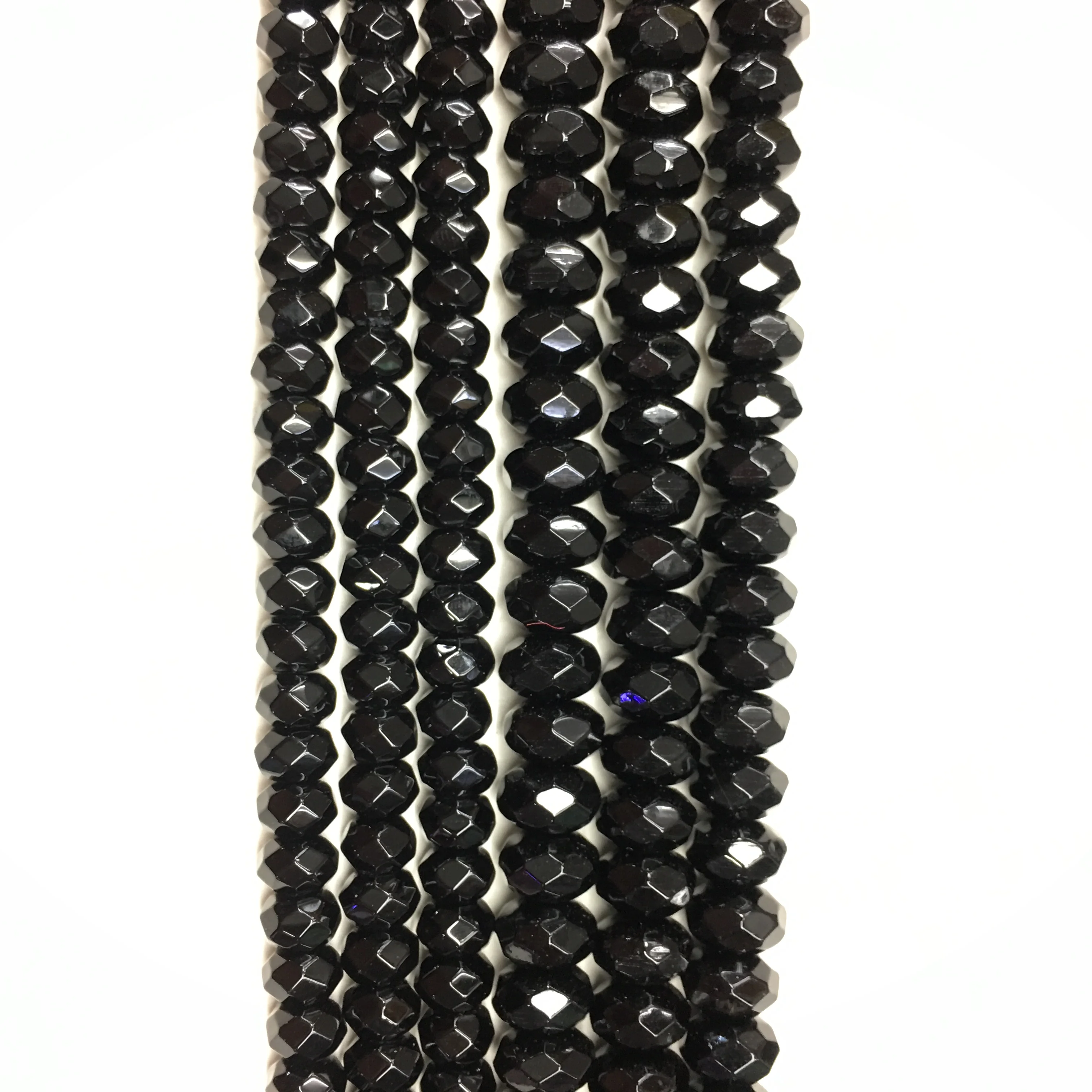 Круглые Бусины Из Натурального оникса 4 Х6 мм 5 х8 | Украшения и аксессуары