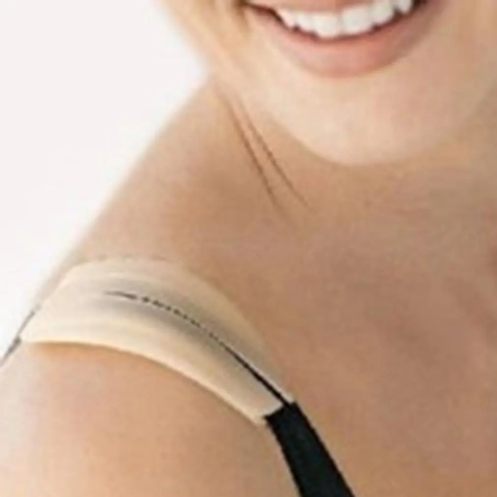 1 пара Нескользящие силиконовые накладки для бюстгальтера|Подплечники| |