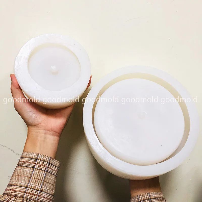 Большая силиконовая форма в форме чаши для растений сделай сам цементного цветка