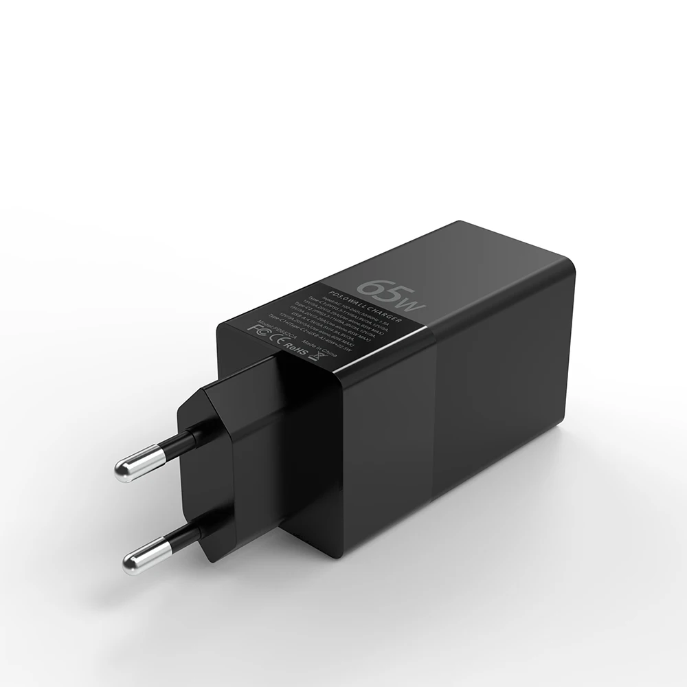 

Горячая Распродажа Порты 65W Быстрый Зарядное устройство PD 3,0 Тип USB C быстрая Зарядное устройство US/UK адаптер для розеток европейского станда...