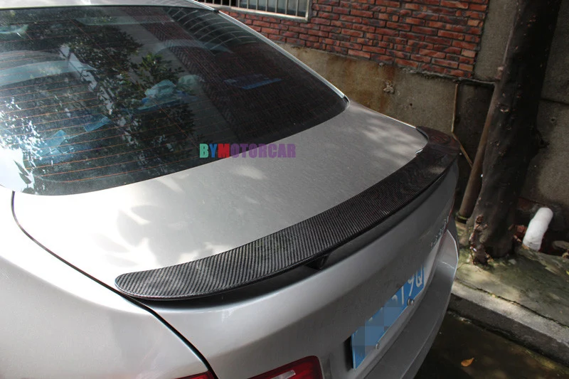 H стиль углеродного волокна багажника спойлер Подходит для BMW F07 5 Series 5GT|Спойлеры и