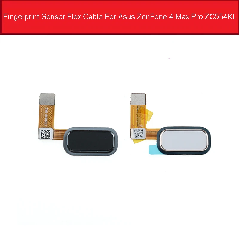 

Home Button Fingerprint Sensor Flex Cable For Asus ZenFone 4 Max Pro ZC554KL Menu Fingerprint Scanner Return Key Repair Parts