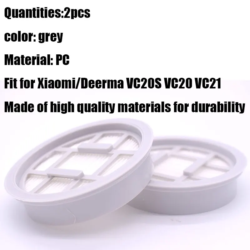 Фильтр НЕРА для пылесоса xiaomi Deerma VC20S VC20 ручка 5 шт./лот Запчасти и