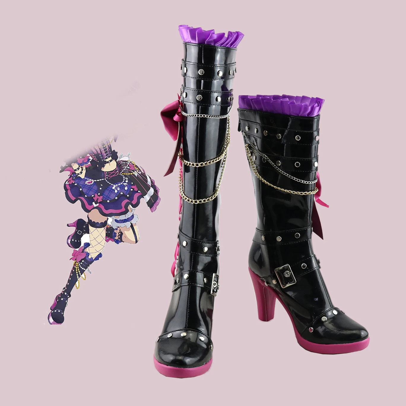 

Sakuraba Roora Cosplay Shoes Anime Boots