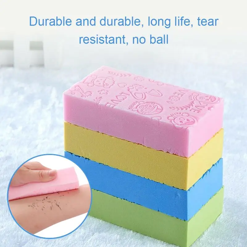 

2020 New Hot Sale 4 Colors Soft Body Cleaning Bath Spa Sponge Scrubber Adult Bath Sponge Cleaning Shower Scrub Bath Ball