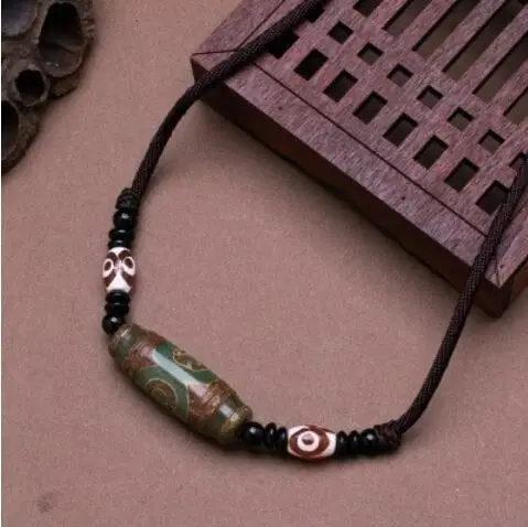 

Подвеска в виде трех глаз, девять Соединенных бусин, для мужчин и женщин, модное украшение в этническом стиле