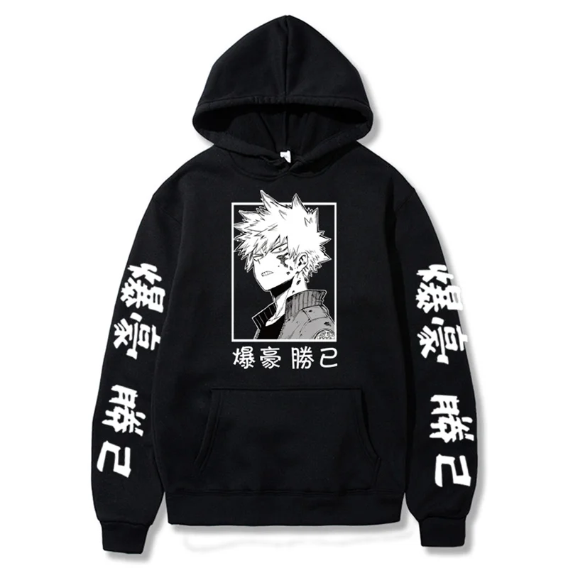 

My Hero Academia Katsuki Bakugo Hoodies Sweatshirt Unisex Clothes Men Women Moleton