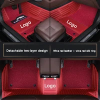 HLFNTF High-end customizable full surround car floor mat for FORD Escape 2013-2019 Dustproof and waterproof  car interior