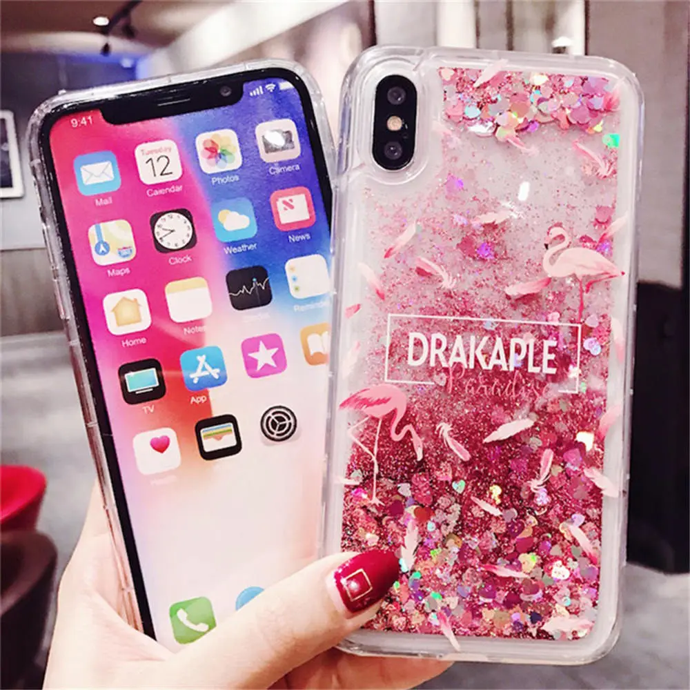 Чехол для телефона с изображением фламинго зыбучих песков для iphone 11 Pro Max 6s 7 8 Plus, чехол для iphone X, Xr, Xs, Max, задняя крышка