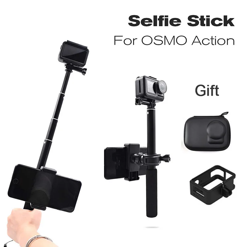 Startrc Osmo action 94 см селфи палка телескопическая штанга с держателем для смартфона ABS
